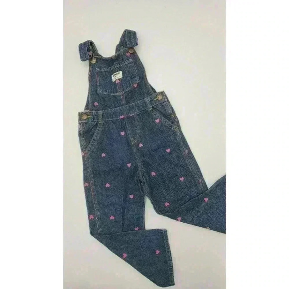 OshKosh Jumpsuit Denim‎ 4T - Picture 1 of 5